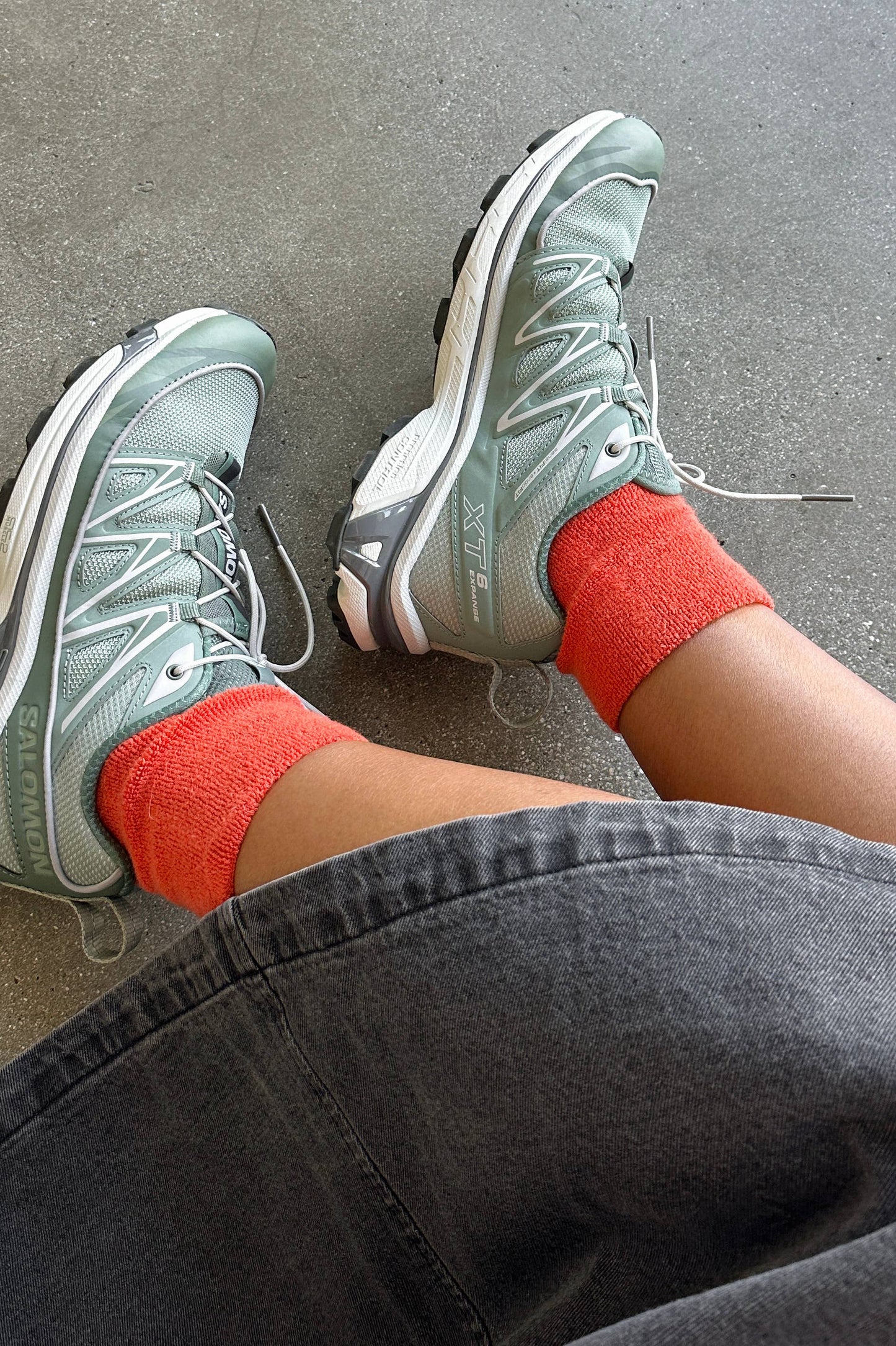 Heather Grey Cloud Socks