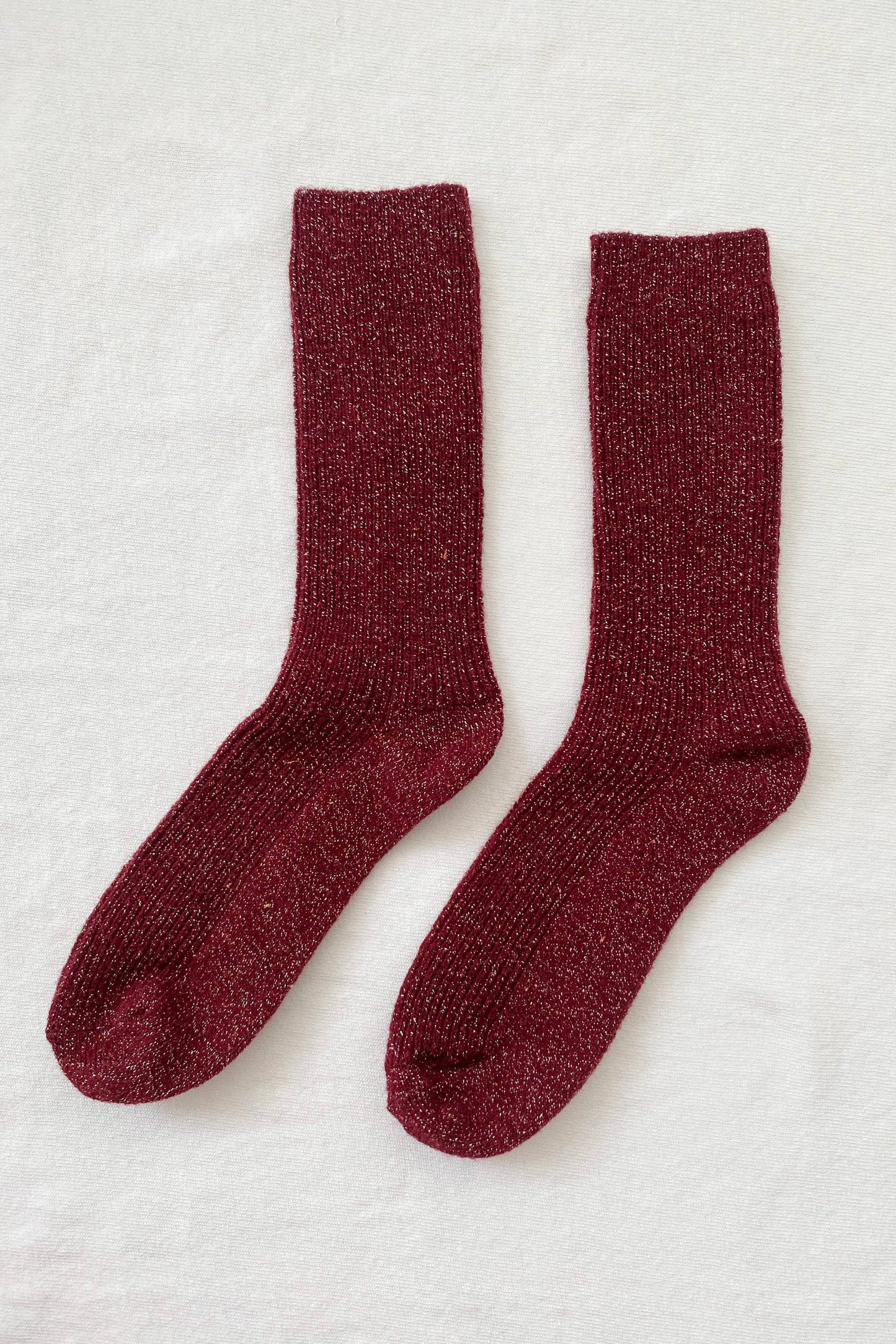 Starry Night Winter Sparkle Socks