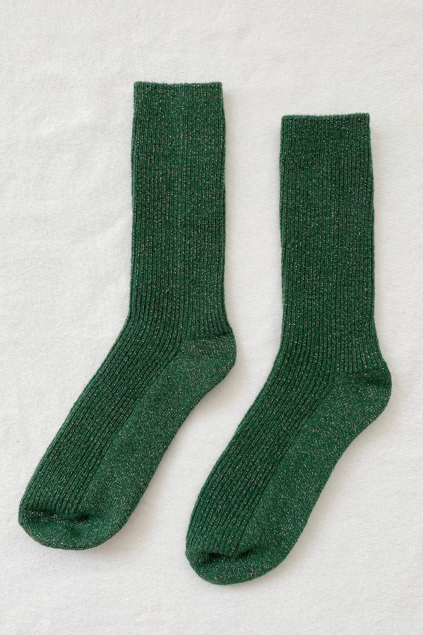 Starry Night Winter Sparkle Socks