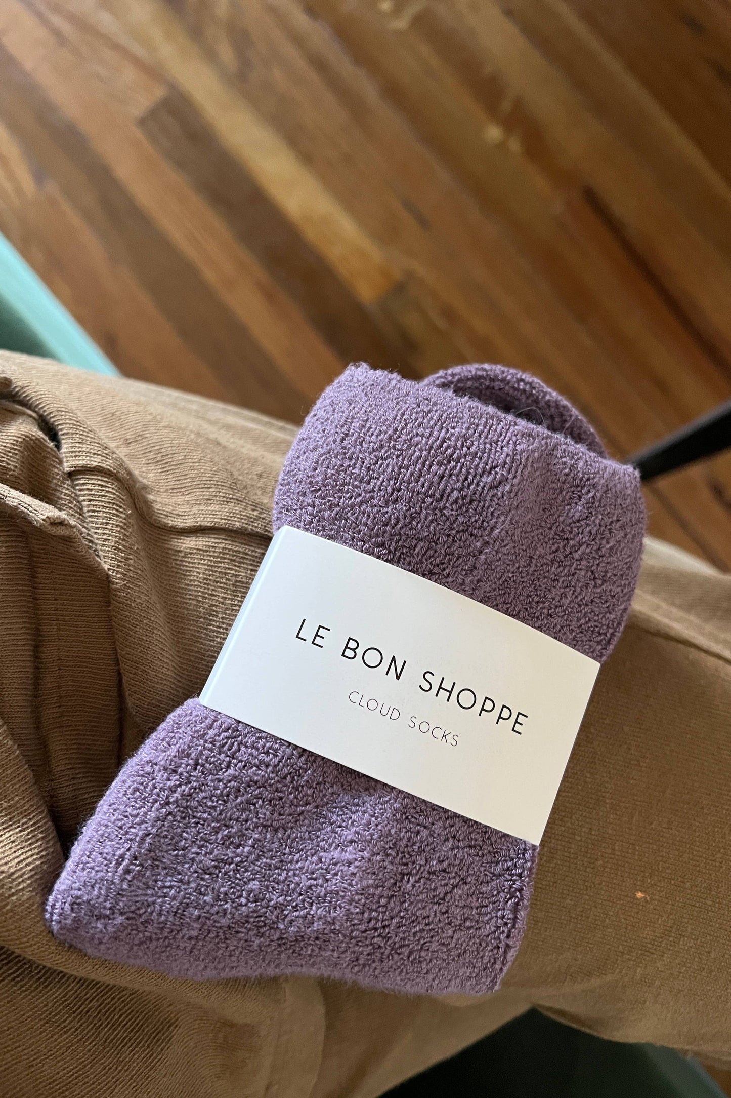 Heather Grey Cloud Socks