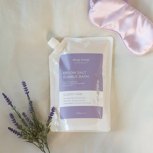 Sleepy Time Epsom Salt Bath
