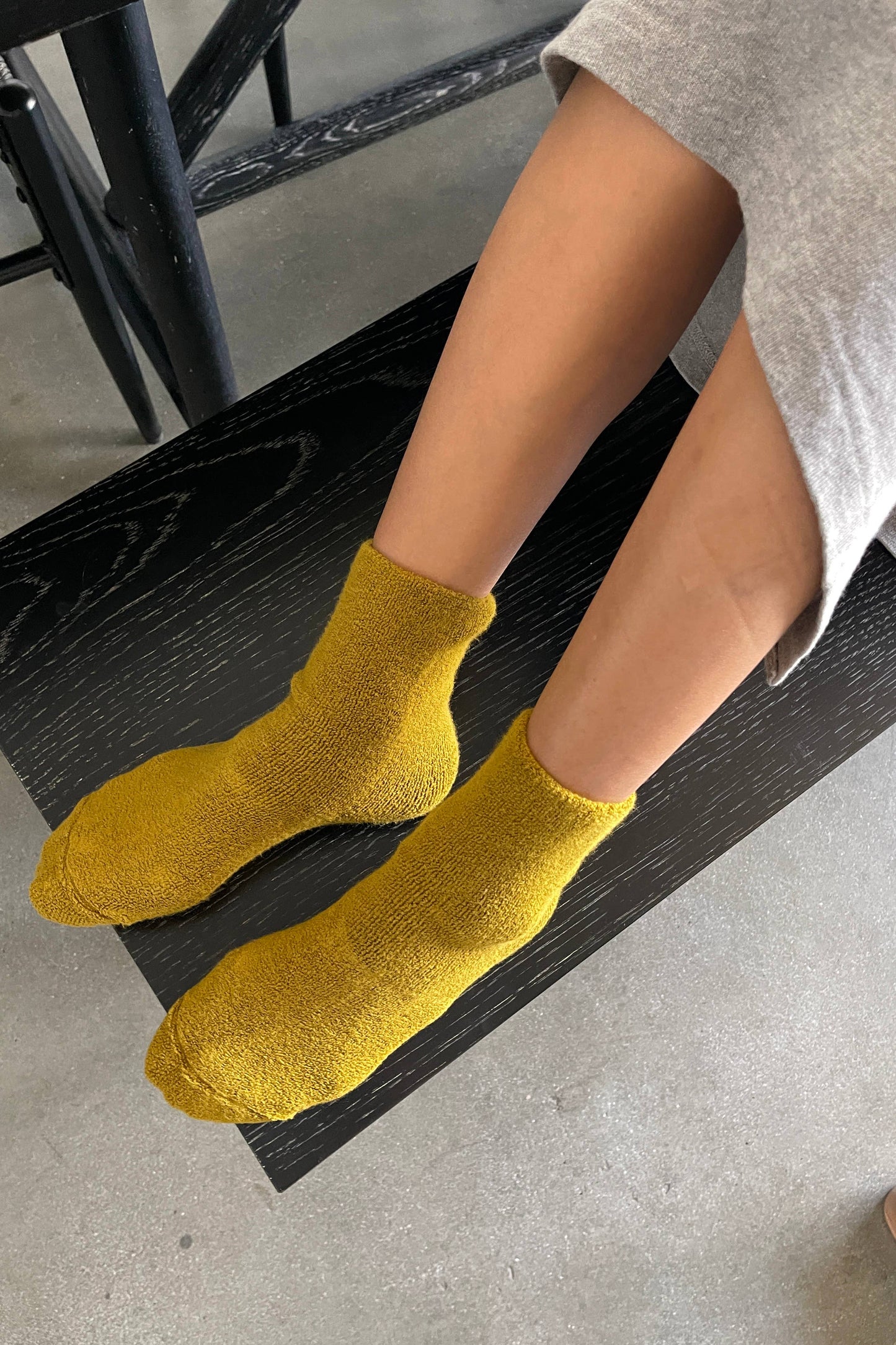 Heather Grey Cloud Socks