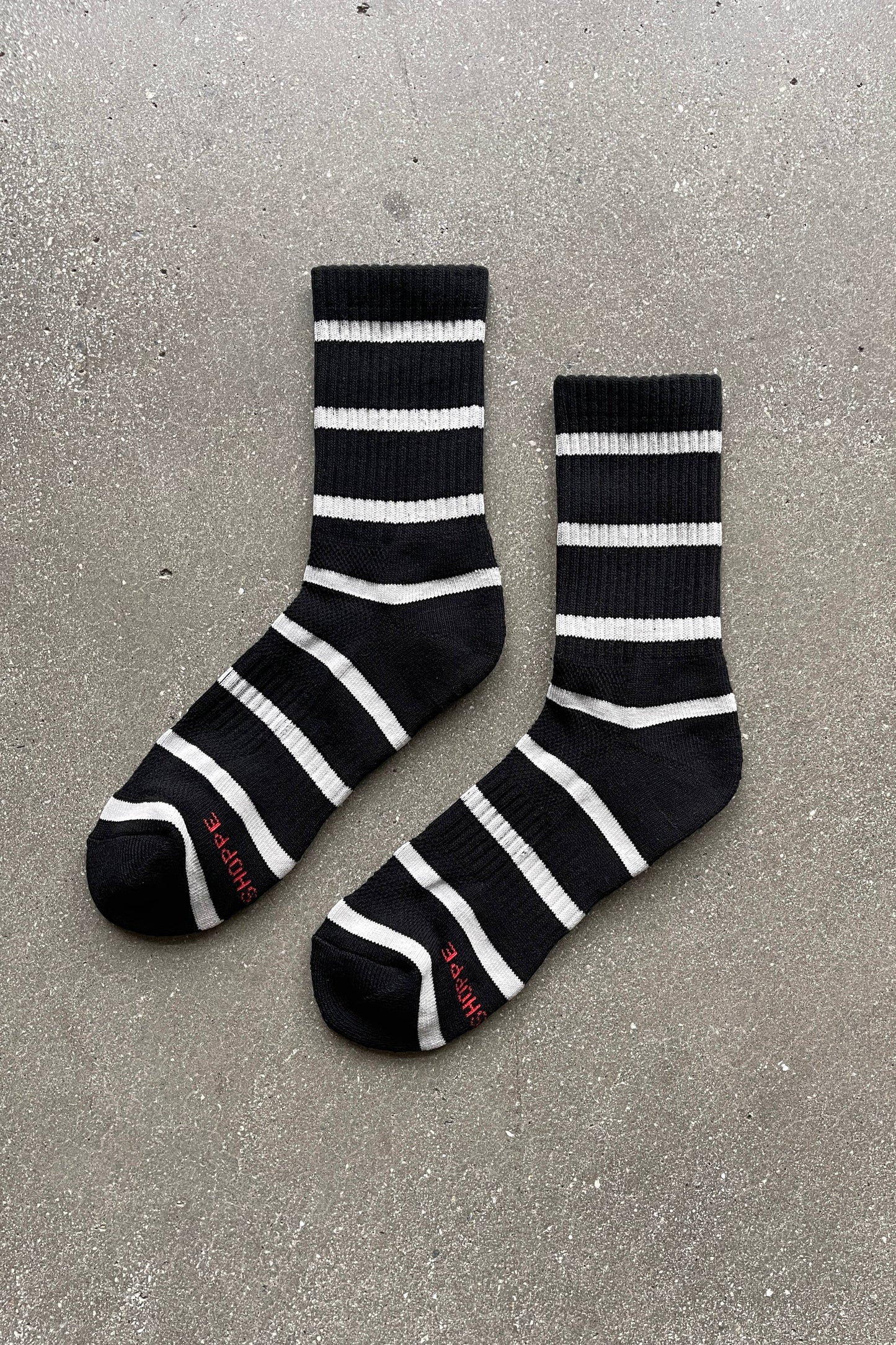 Stripe Boyfriend Socks