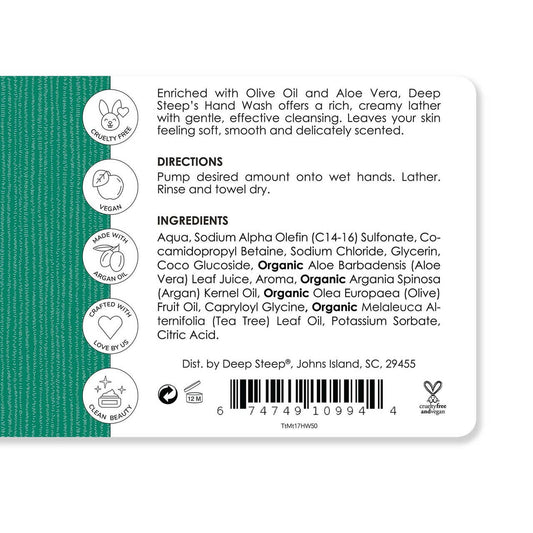 Tea Tree + Mint Liquid Hand Wash