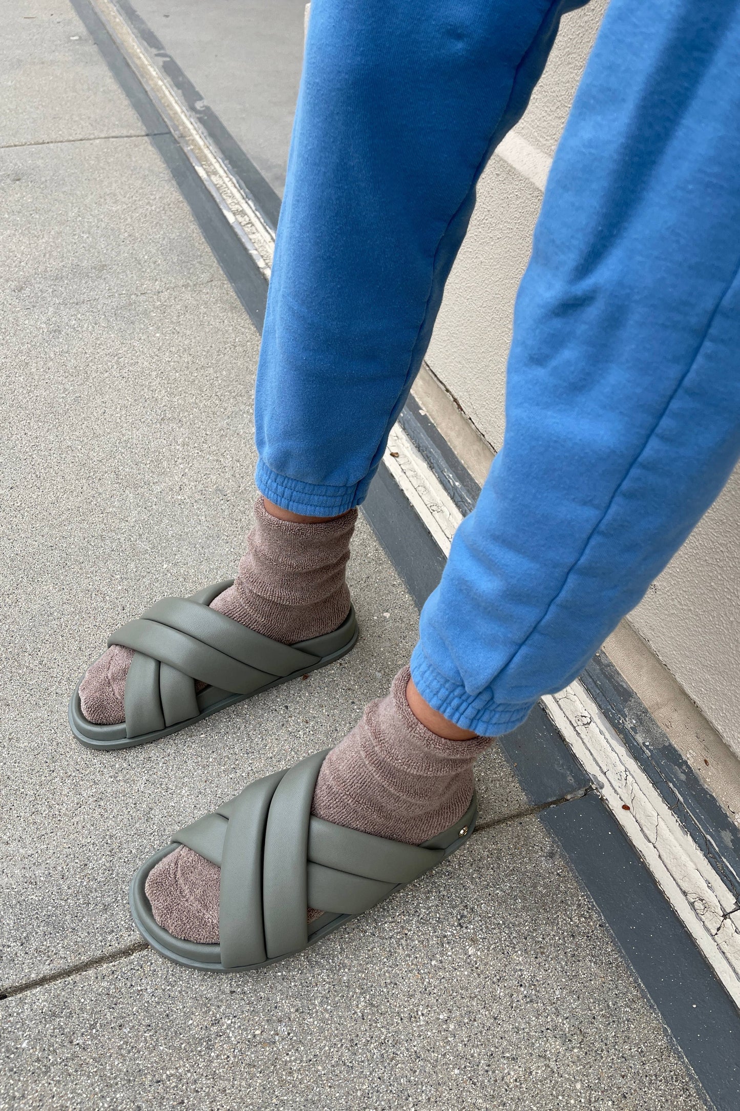 Heather Grey Cloud Socks