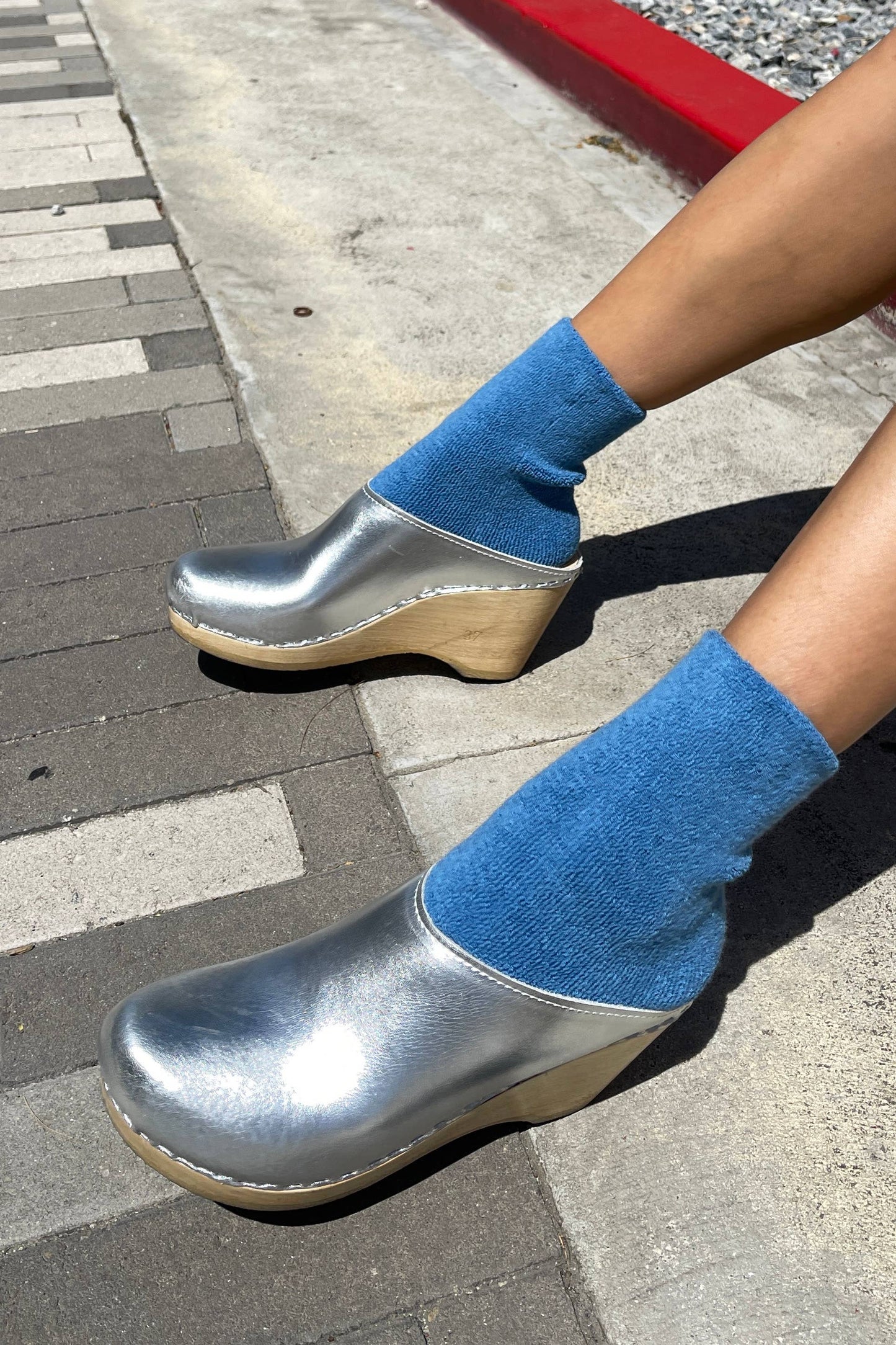 Heather Grey Cloud Socks