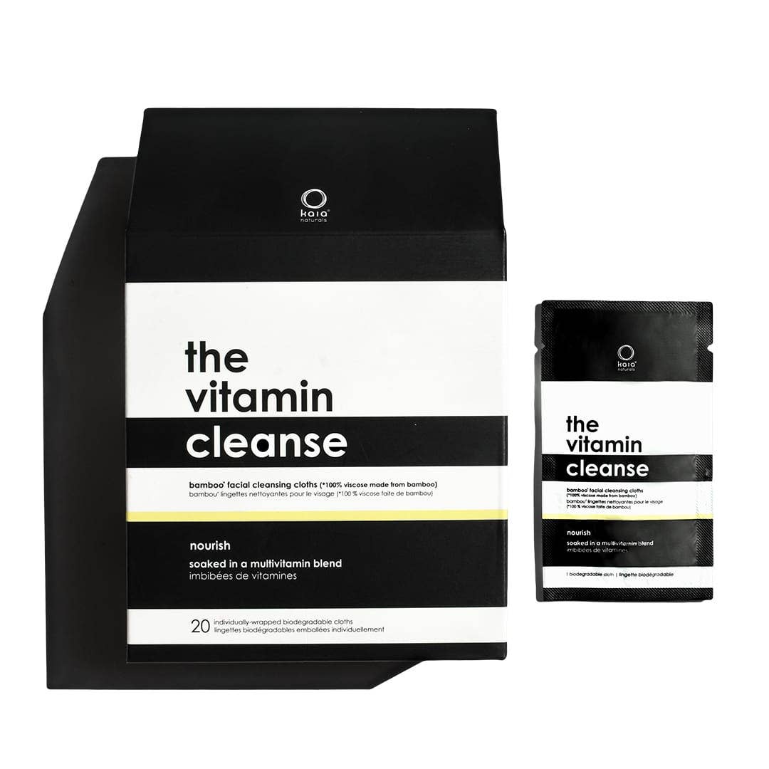 The vitamin cleanse cloths