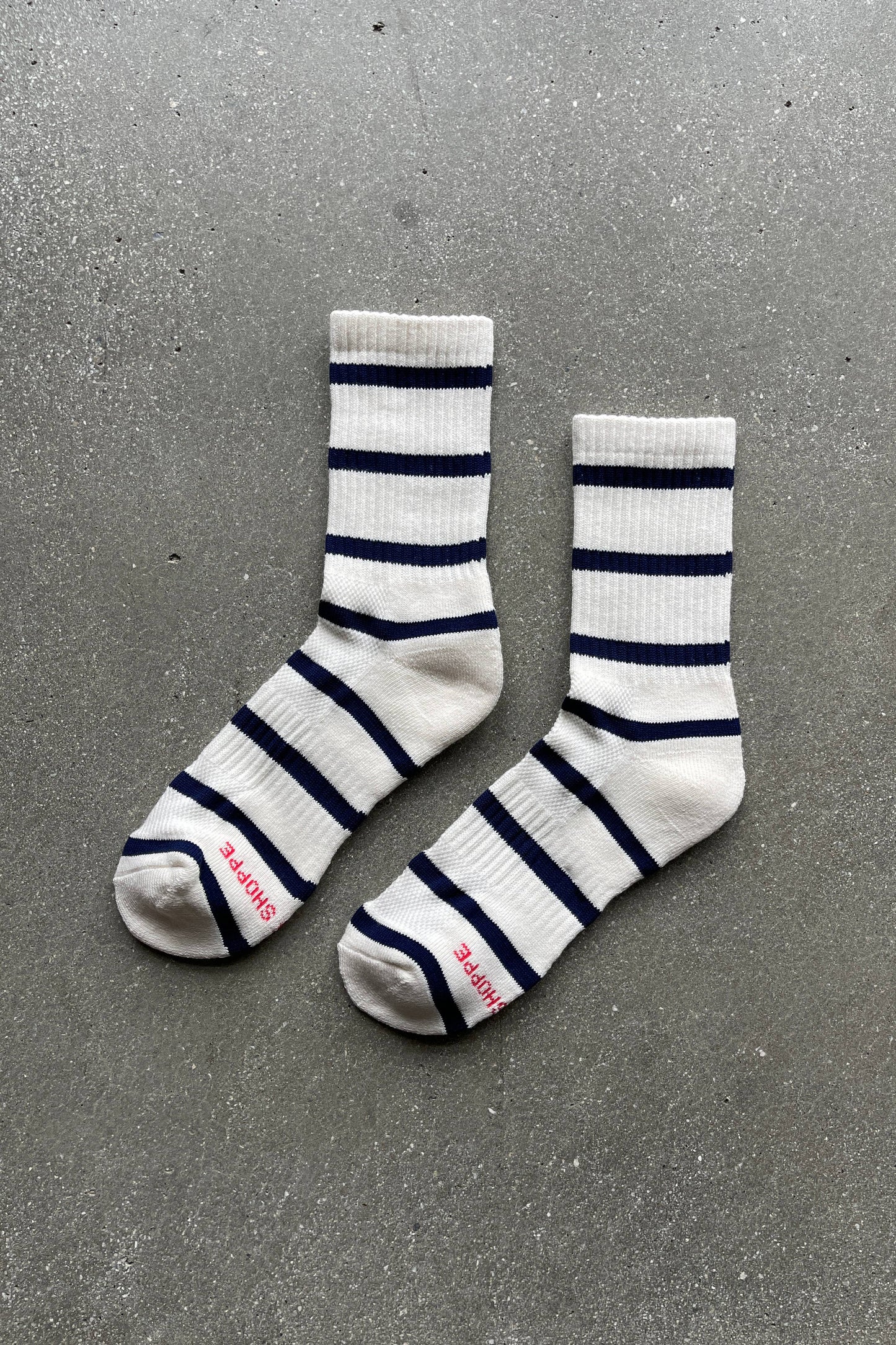 Stripe Boyfriend Socks