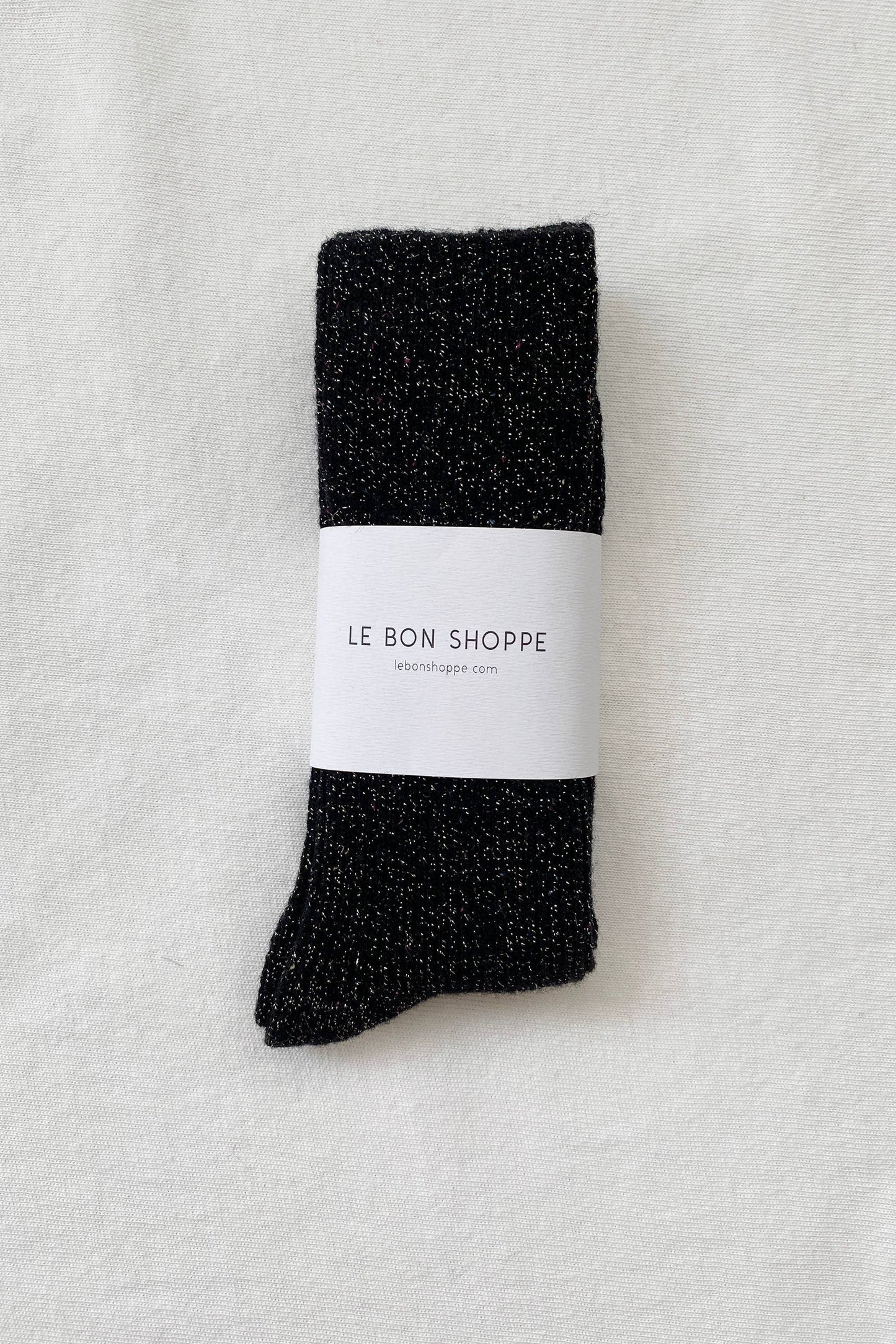 Starry Night Winter Sparkle Socks