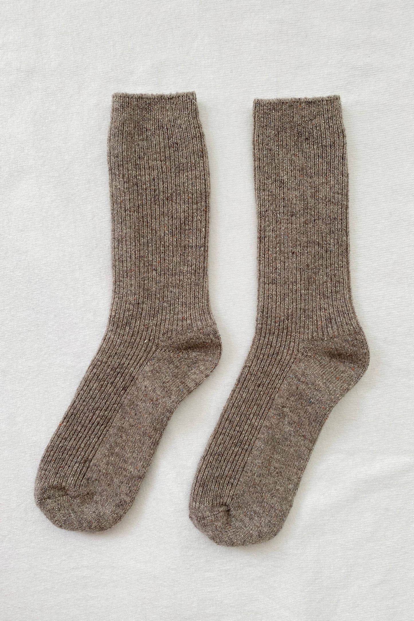 Starry Night Winter Sparkle Socks