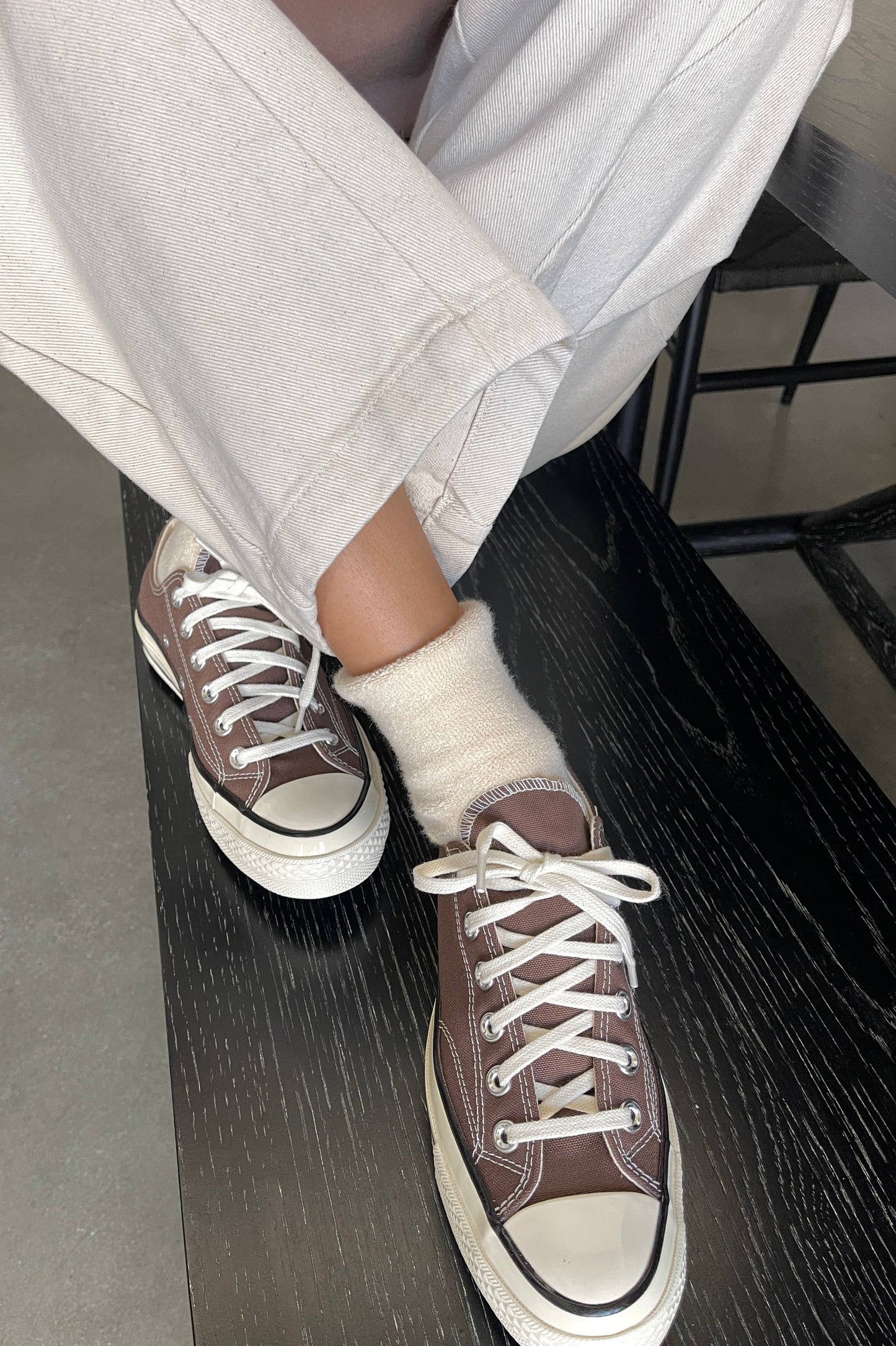 Heather Grey Cloud Socks