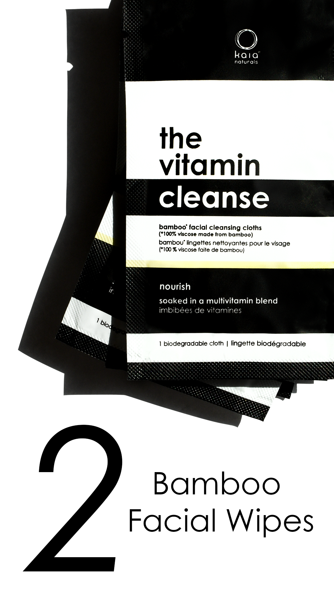 The vitamin cleanse cloths