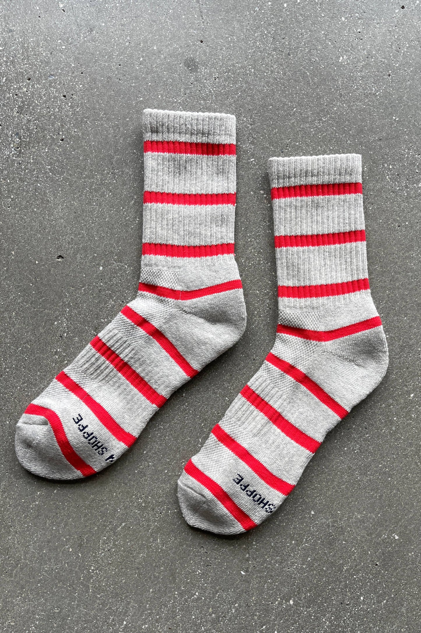 Stripe Boyfriend Socks