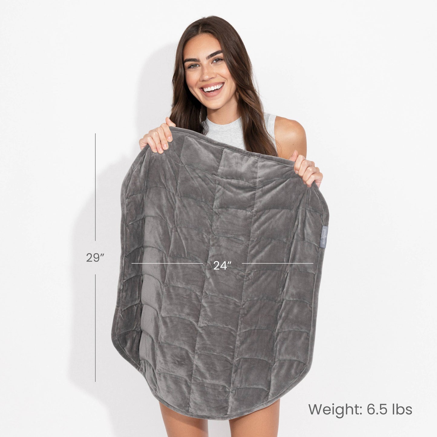 Nodpod Weighted Blanket - elephant gray