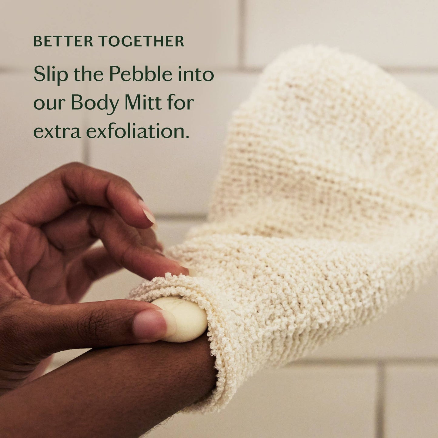 Amber & Vanilla Pebble | Deep Moisturizing Bath & Shower Oil