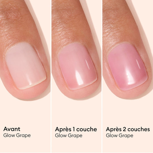 Active Glow Grape Nail Treatment Polish