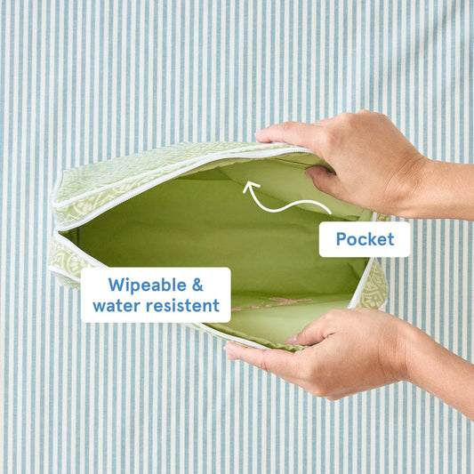 Patterned Toiletry Bag