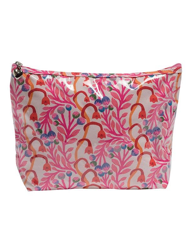 Strawberry Vine Medium Cosmetic Bag
