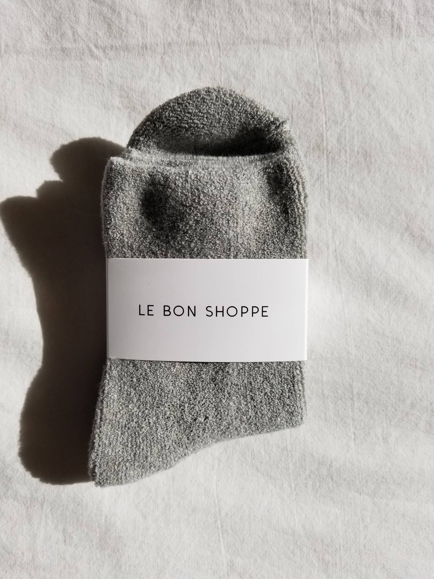 Heather Grey Cloud Socks