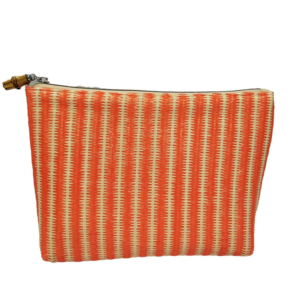 Tiki Straw Clutch