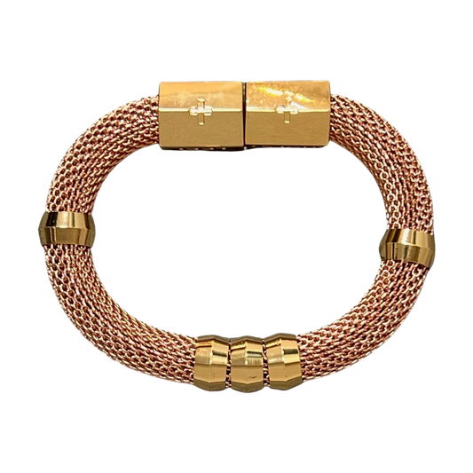 Mesh Classic Rose Gold Bracelet