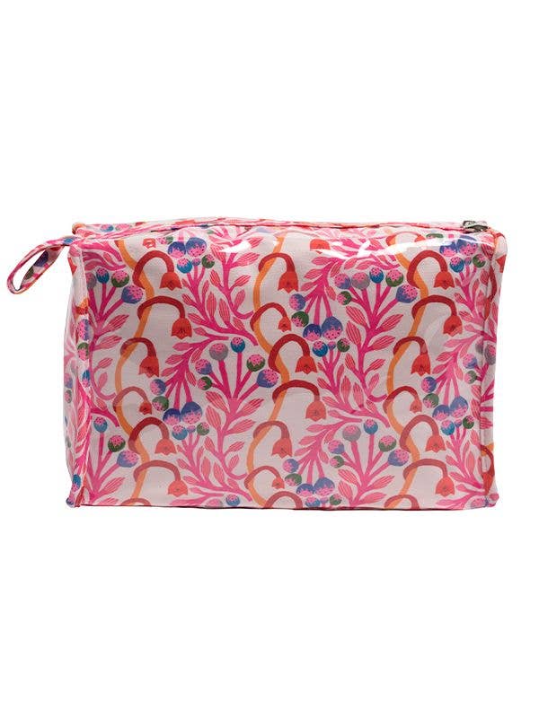 Strawberry Vine Box Cosmetic Bag