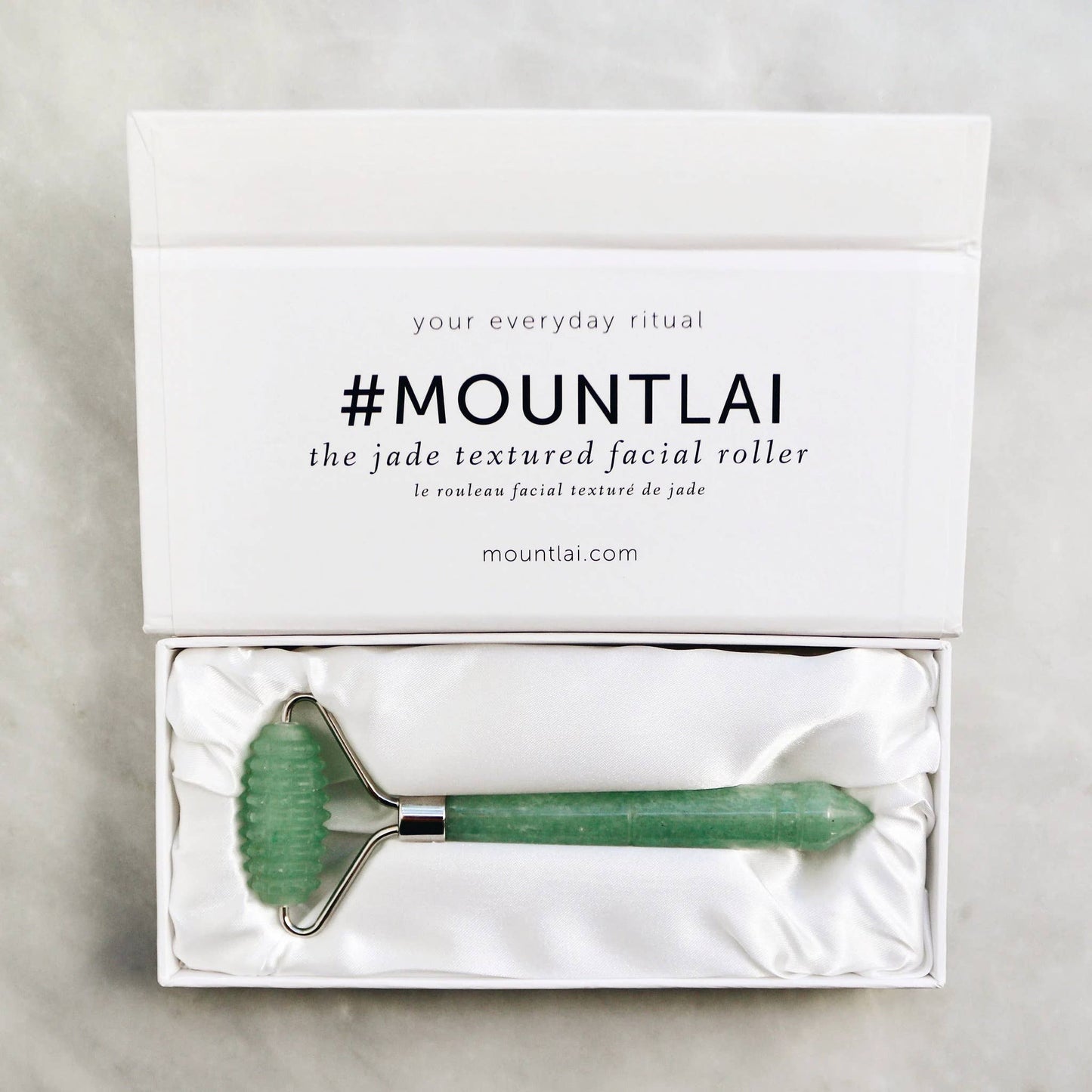 The Jade Textured Facial Roller