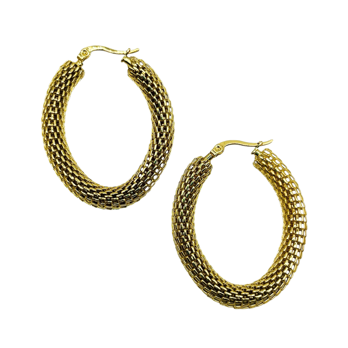 Oval Mesh Hoops