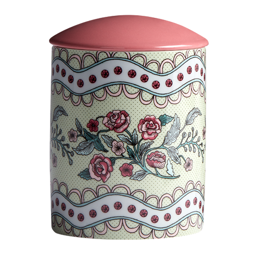 La Roseraie Large Ceramic Jar Candle