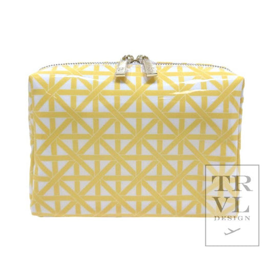 Luxe Gloss Double Zip Med - Trellis Lemon