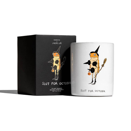 SLUT FOR OCTOBER Candle