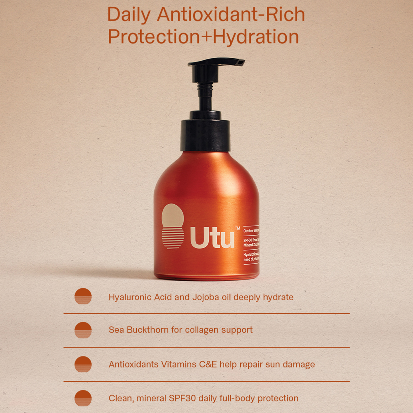 SPF30 Moisturizing Body Sunscreen