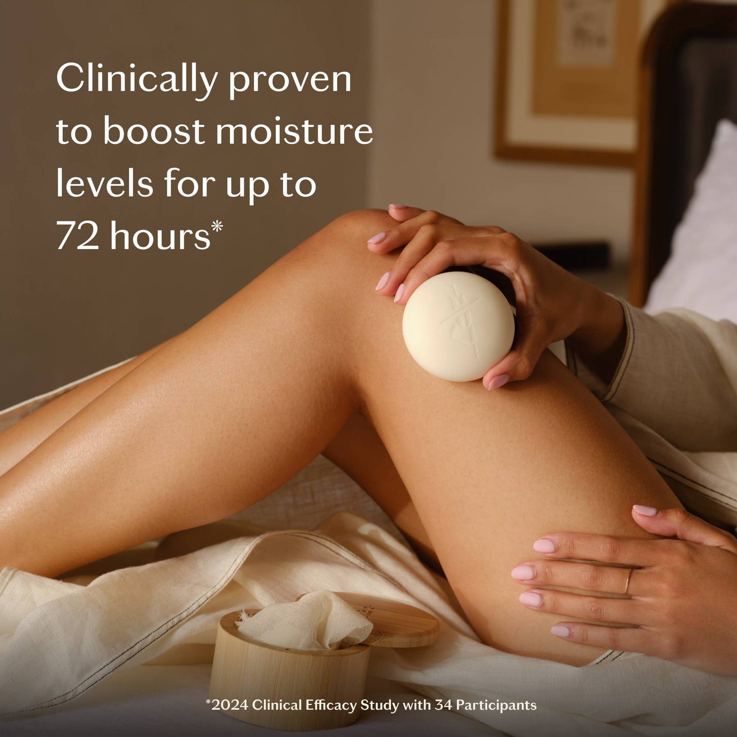 Amber & Vanilla Body Stone | Deep Moisturizing Lotion Bar