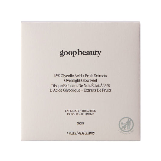 15% Glycolic Acid Overnight Glow Peel (4 pack)