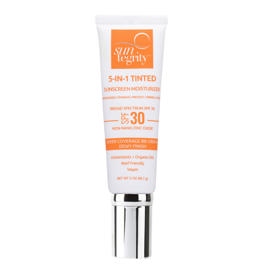 5 in 1 Natural Moisturizing Tinted Face Sunscreen SPF 30