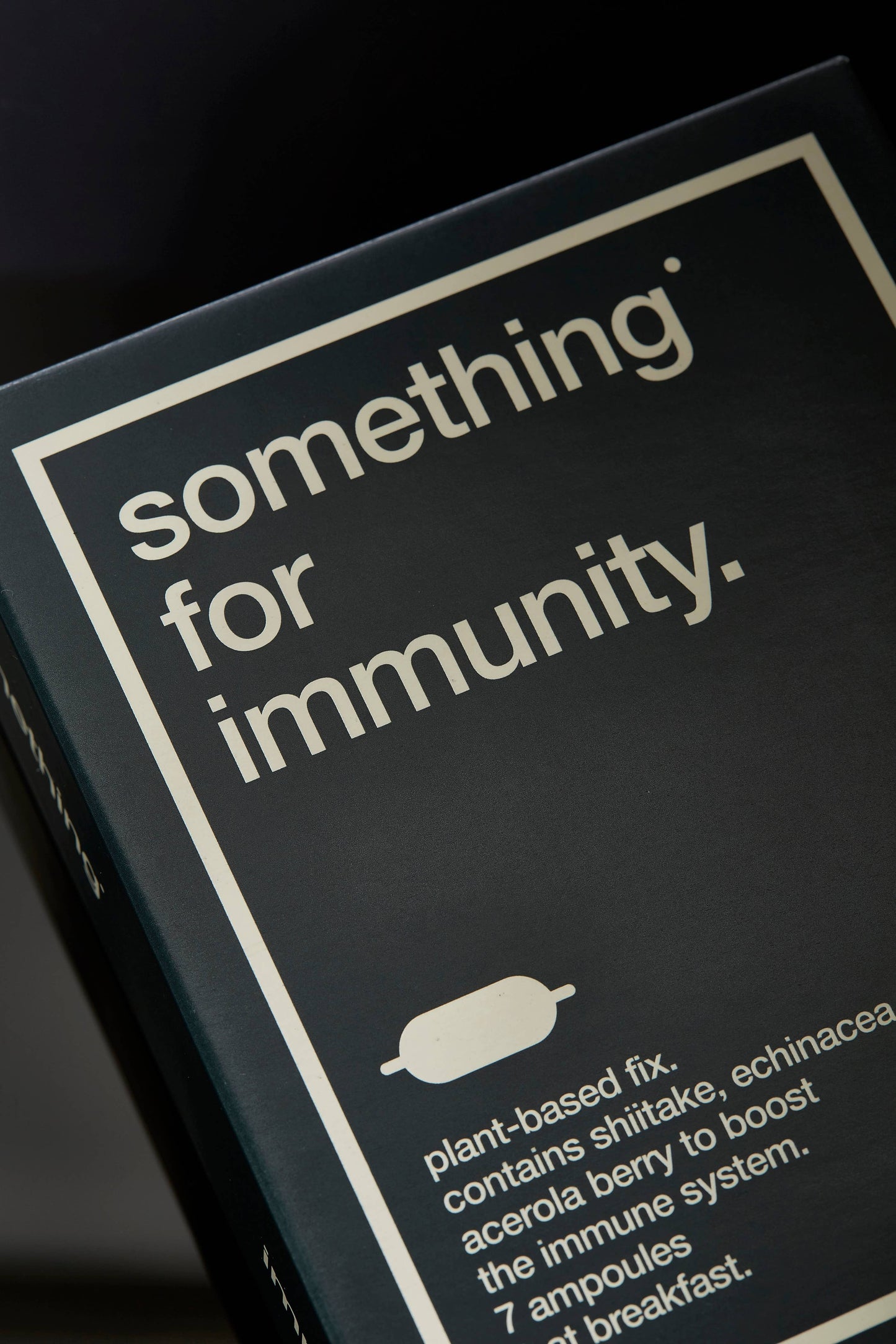 Something for immunity.