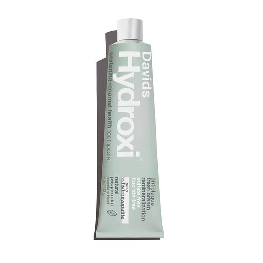Davids Hydroxi™ whitening+enamel health nano hydroxyapatite premium toothpaste / peppermint