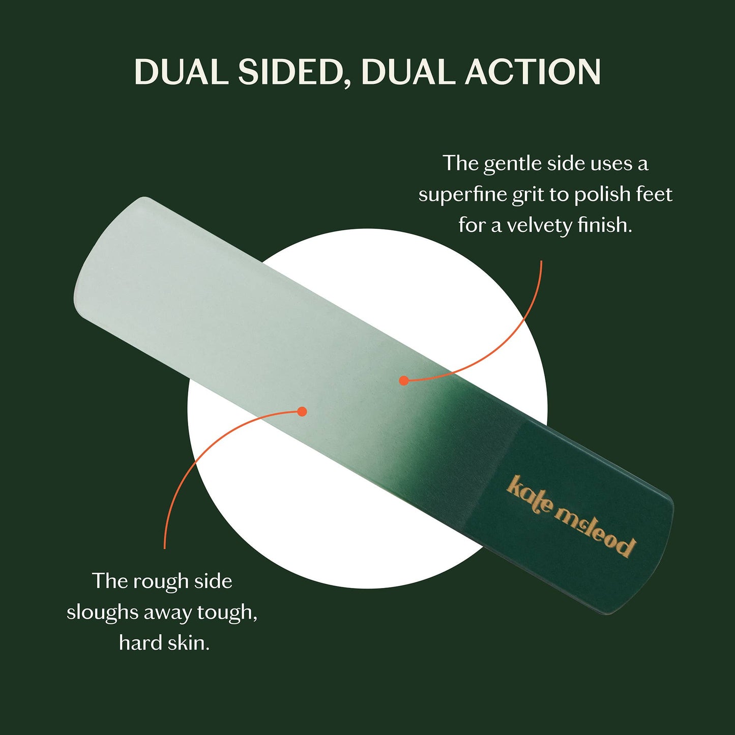 The Foot File | Glass Foot Buffer & Callus Remover