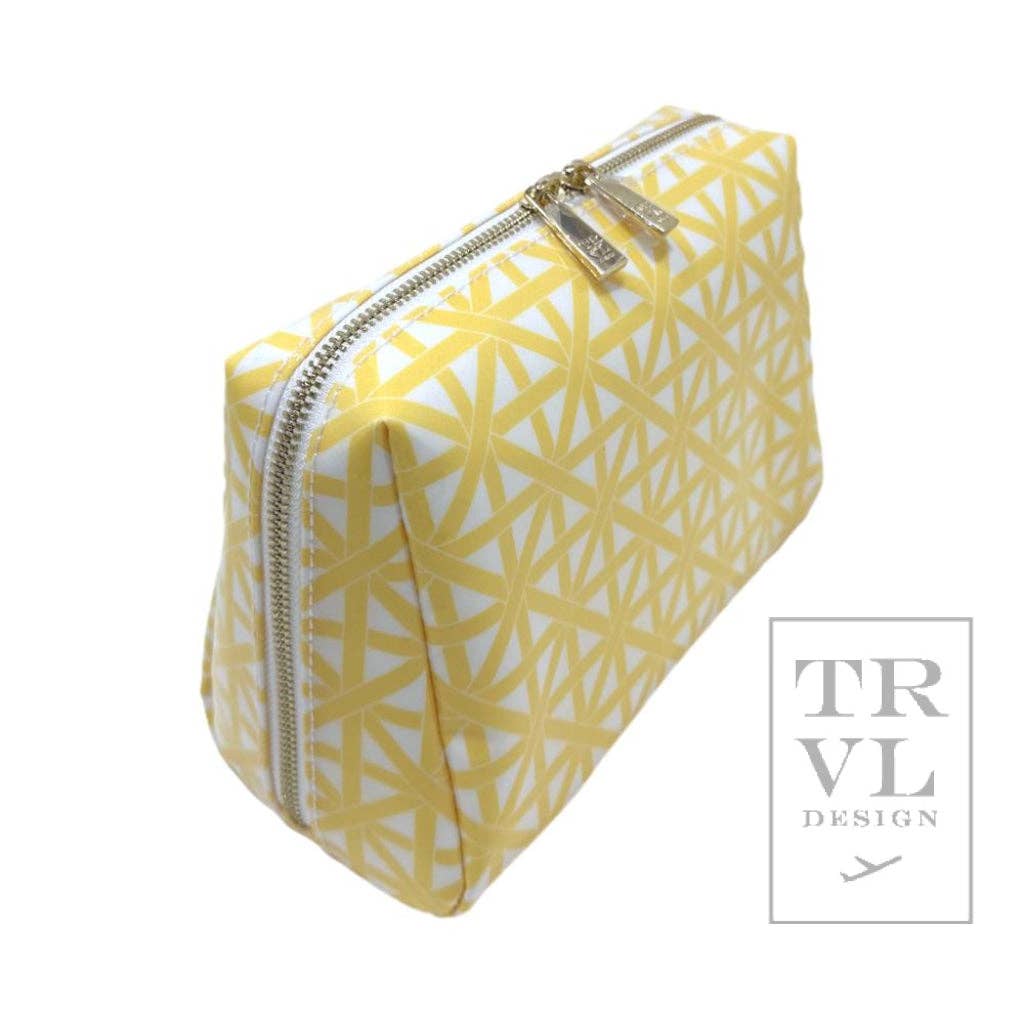 Luxe Gloss Double Zip Med - Trellis Lemon