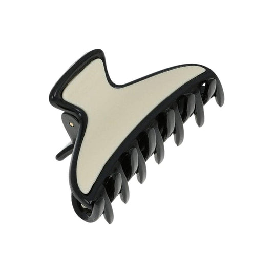 Maybell Mini Jaw - Black & Ivory