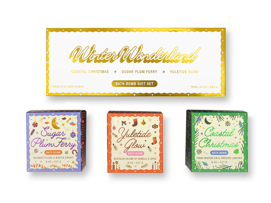 Winter Wonderland Holiday Bath Bomb Gift Set