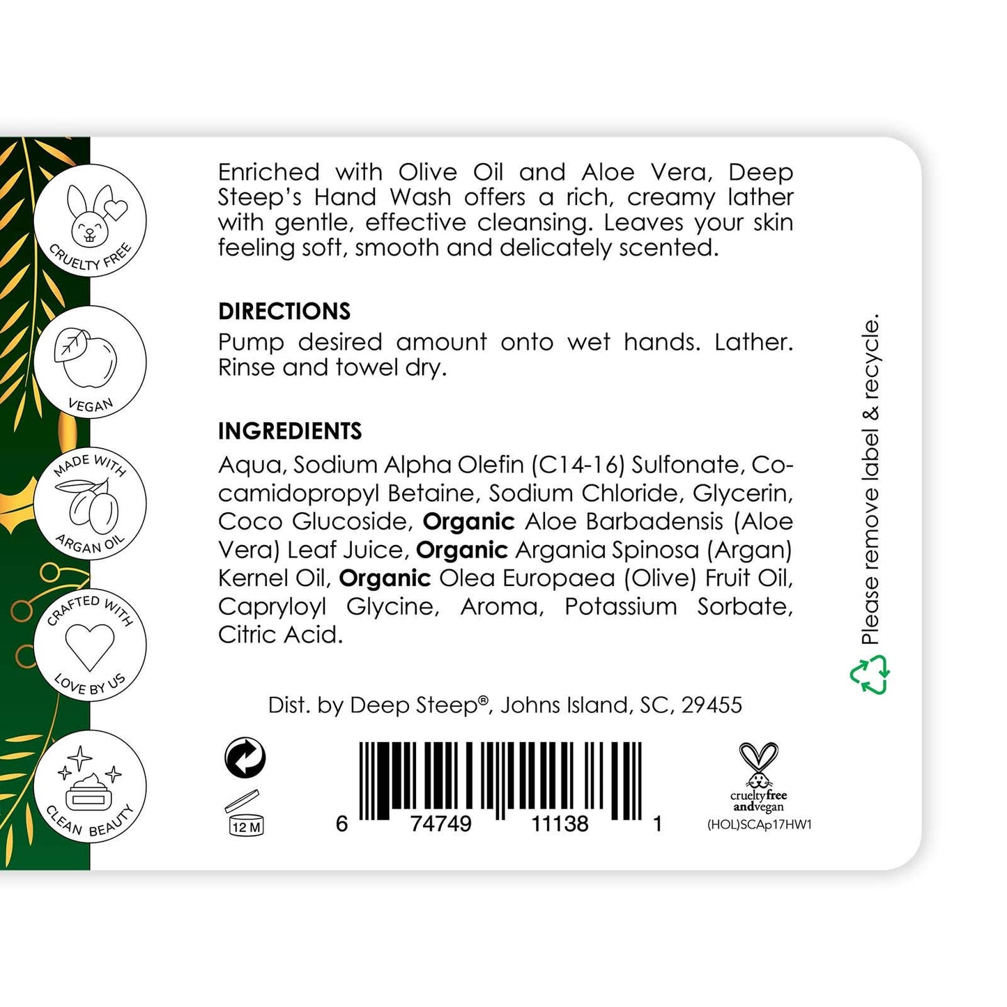 Sugar Candy Apple Liquid Hand Wash