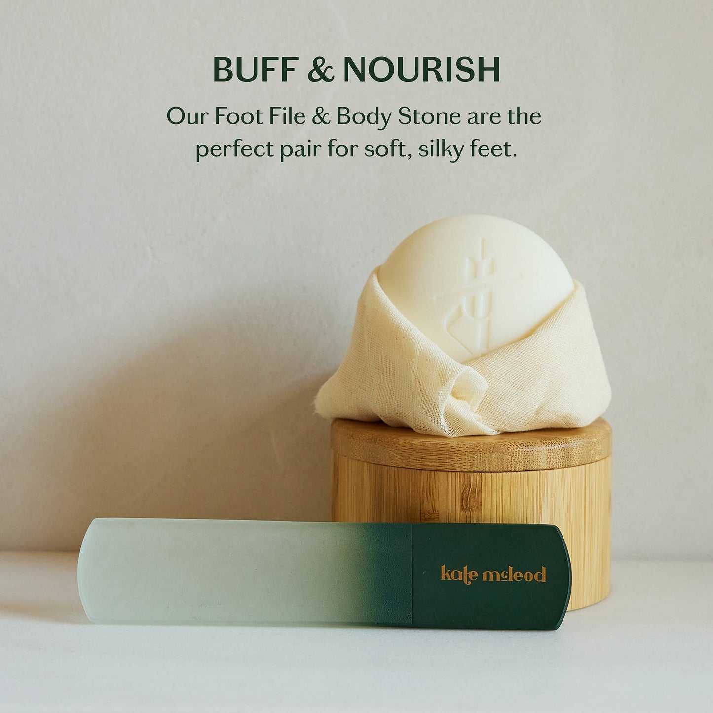 The Foot File | Glass Foot Buffer & Callus Remover