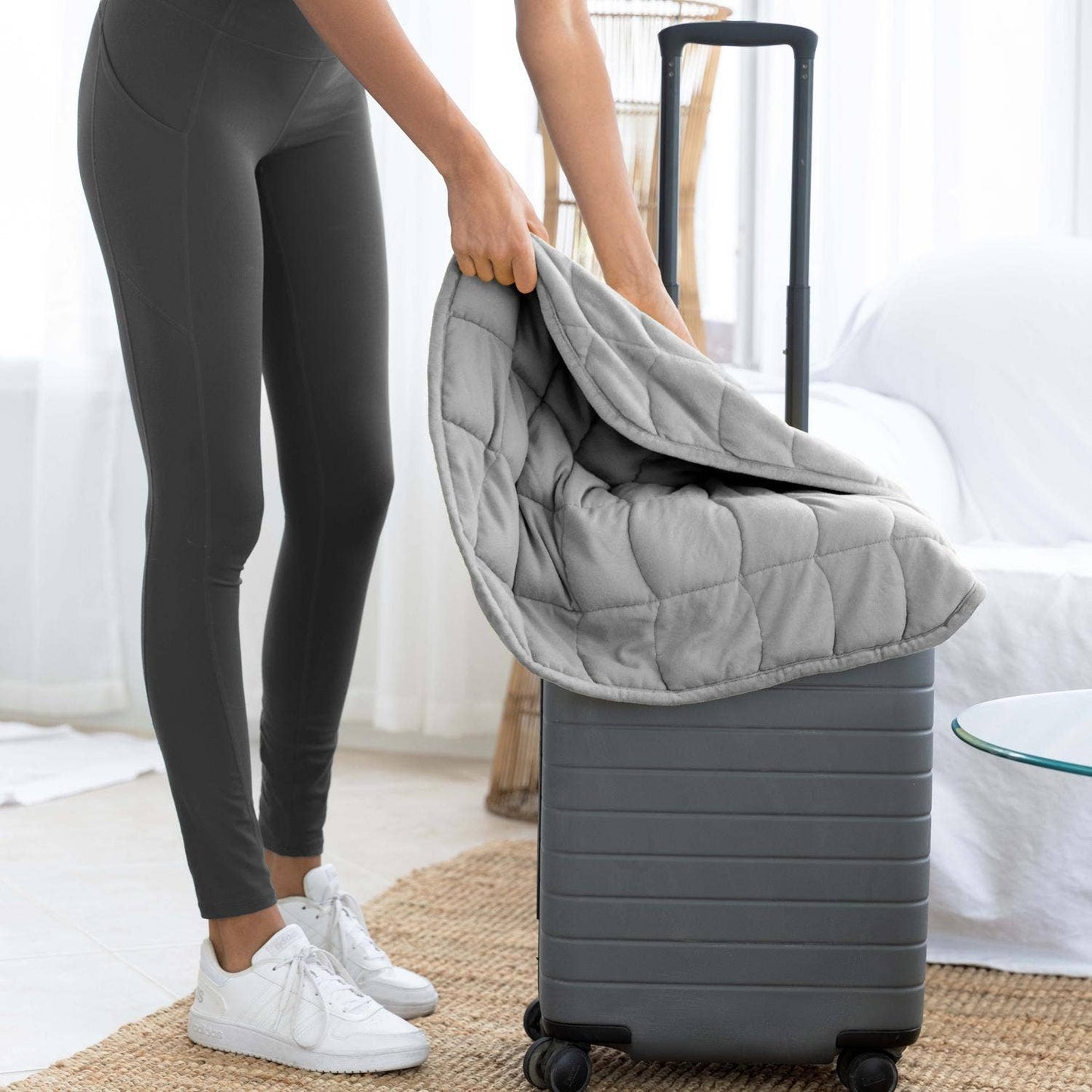 Nodpod Weighted Blanket - elephant gray