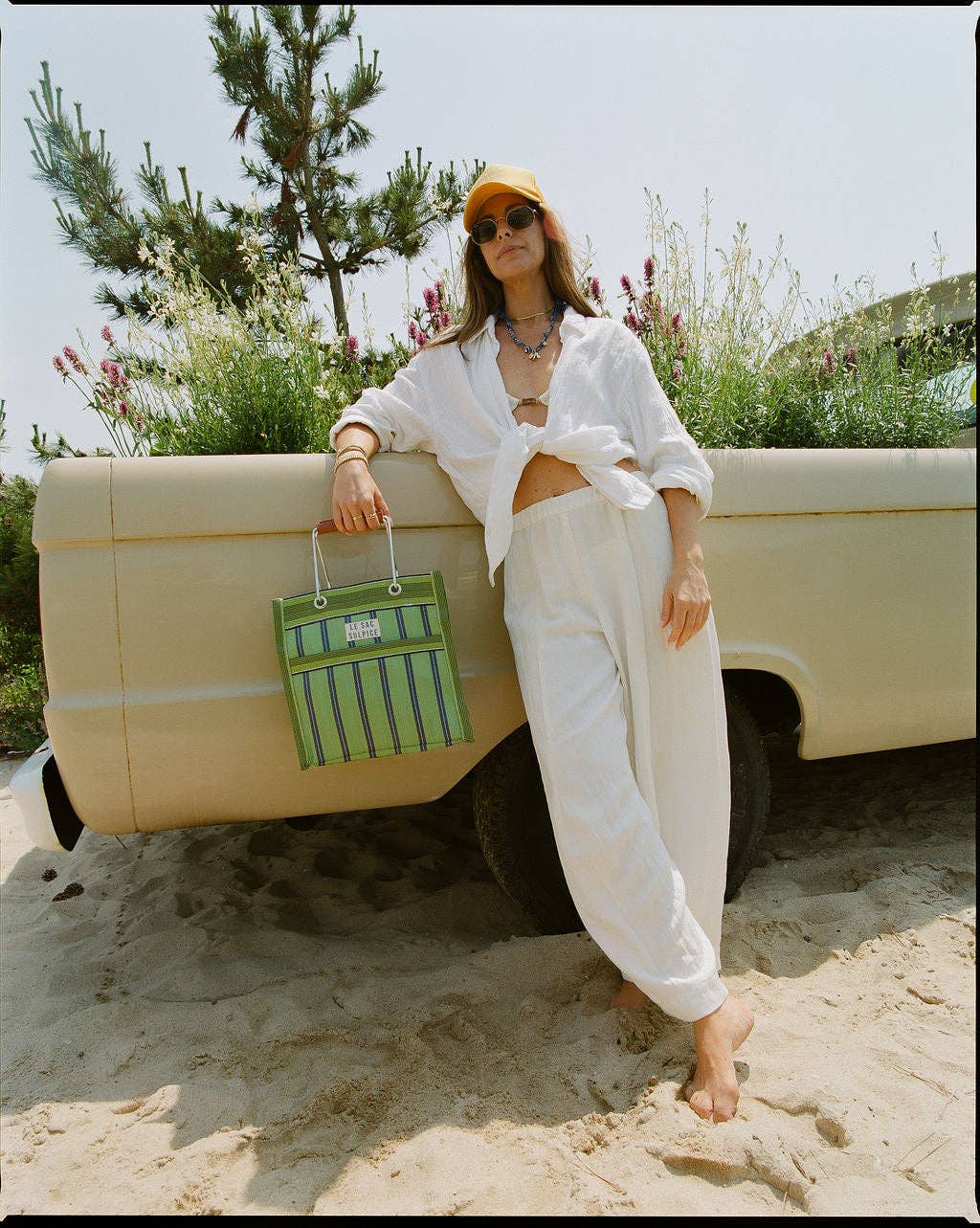 Palma Mini Metal Handle Tote