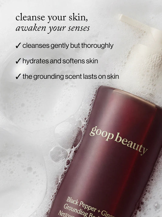 Black Pepper + Ginger Grounding Body Wash