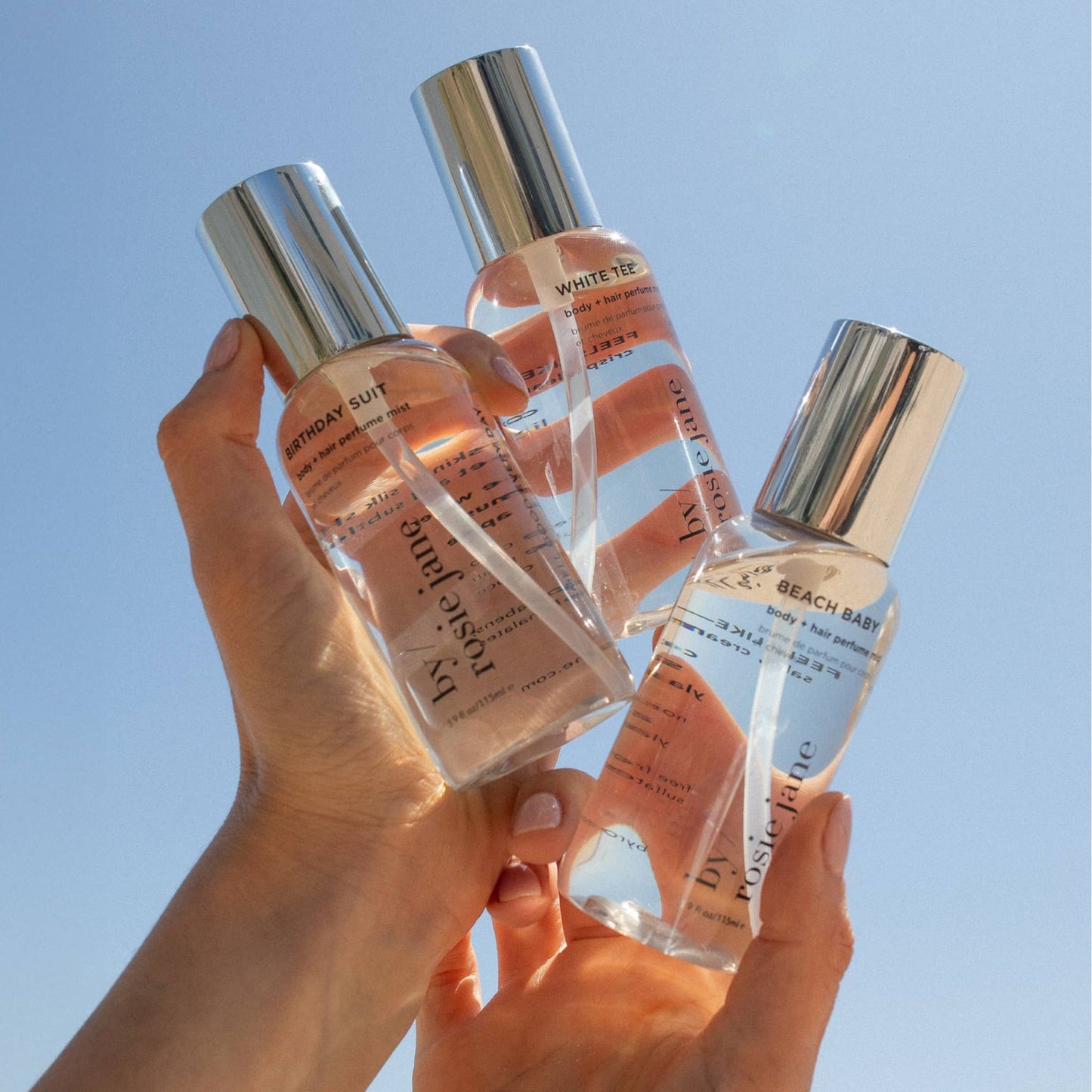 BODY + HAIR MIST holiday trio gift set