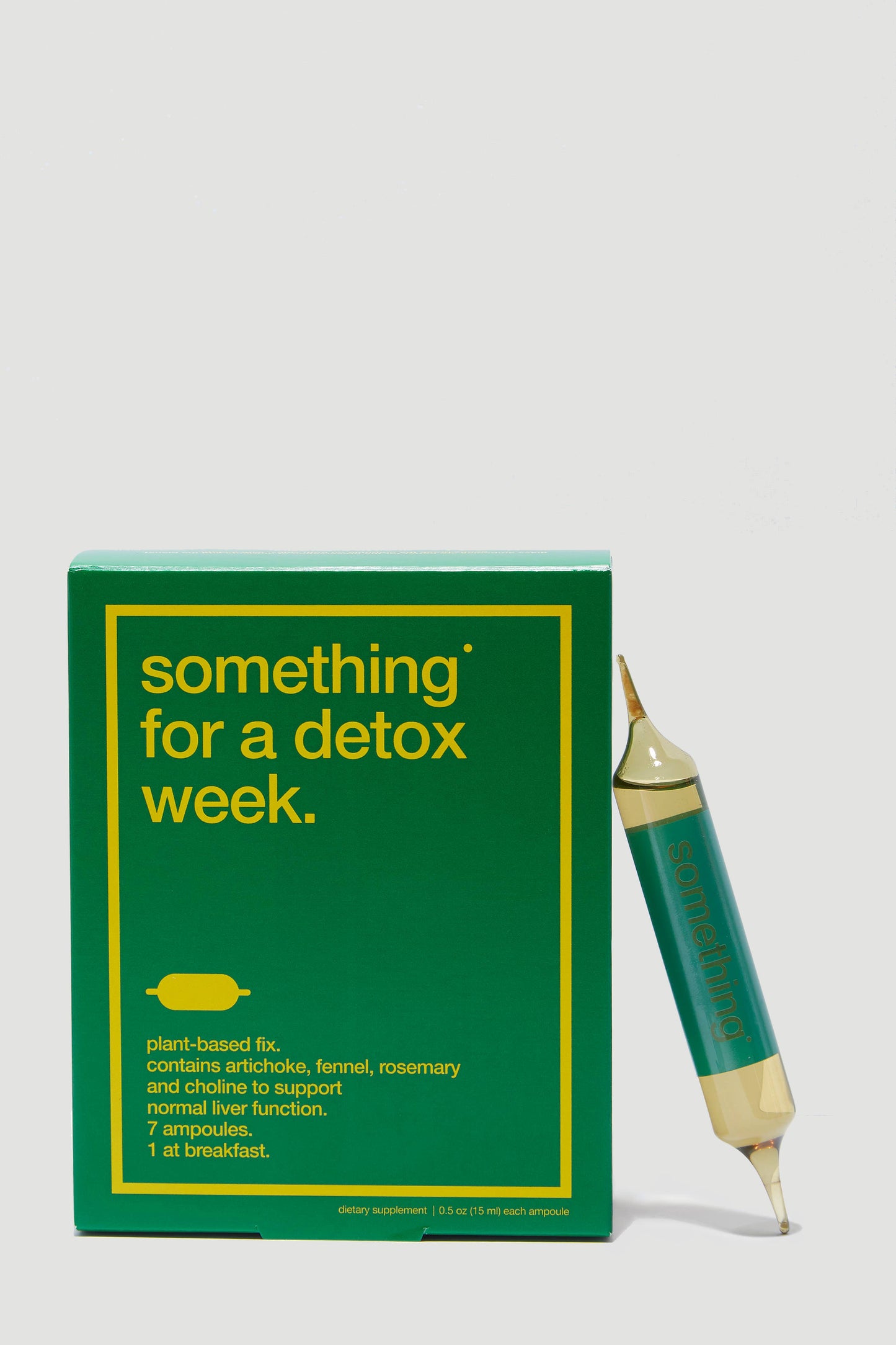 Something for a detox week.