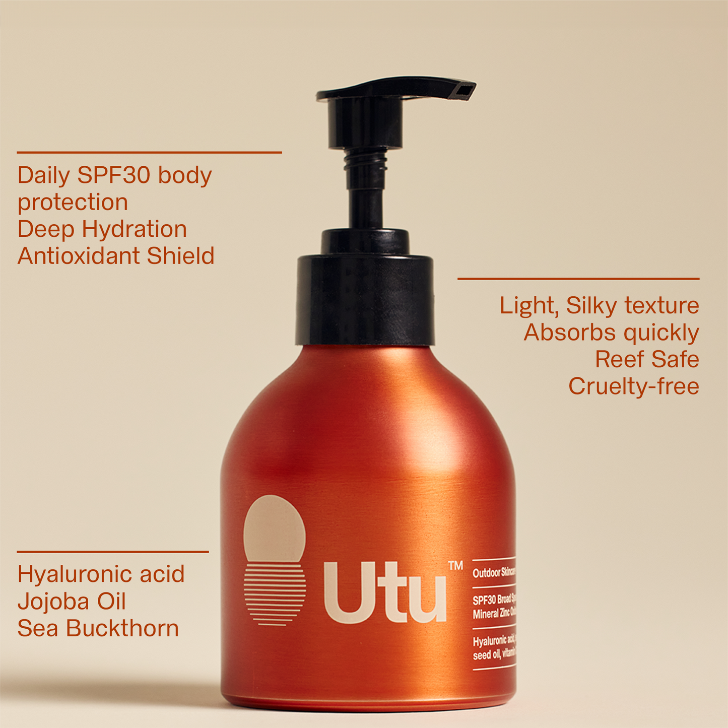 SPF30 Moisturizing Body Sunscreen