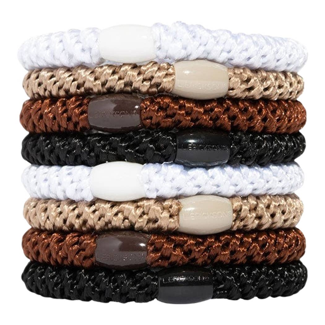 Grab & Go Ponytail Holders - Set of Eight